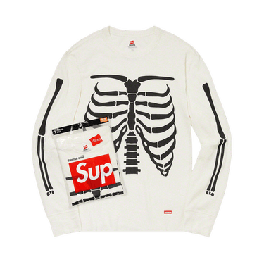 Buy Supreme x Hanes Bones Thermal Crew (1 Pack) 'Natural' - FW23A22 NATURAL  | GOAT