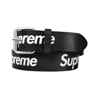 Buy Supreme Repeat Leather Belt 'Black' - SS24A27 BLACK | GOAT