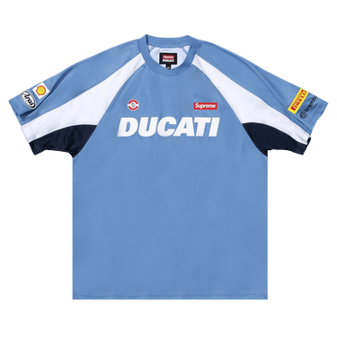 ウェア Supreme Ducati Soccer Jersey Supreme x Ducati Soccer Jersey Black White Red Blue SS24