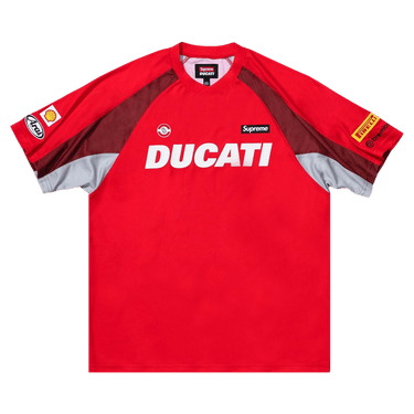 Buy Supreme x Ducati Soccer Jersey 'Red' - SS24KN47 RED | GOAT CA