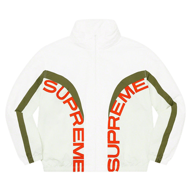 Buy Supreme Curve Track Jacket 'White' - SS22J76 WHITE | GOAT
