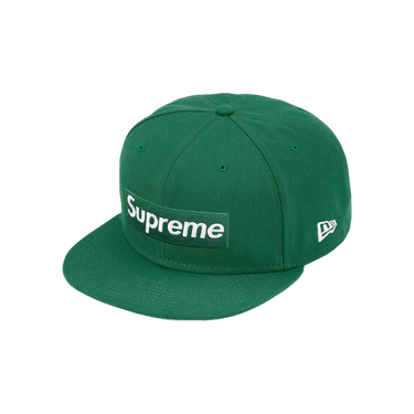 Buy Supreme Money Box Logo New Era 'Dark Green' - FW22H37