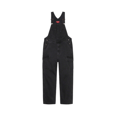 Buy Supreme Cargo Denim Overalls 'Black' - FW22P64 BLACK | GOAT