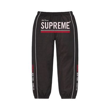 Buy Supreme World Famous Jacquard Track Pant 'Black' - FW22P65