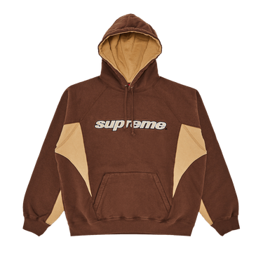 Black and brown supreme hoodie clearance
