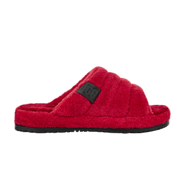 UGG Fluff You Slide 'Samba Red'