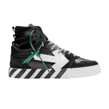 Buy Off-White High Top Vulcanized 'Black White