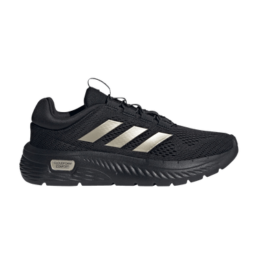 Adidas Wmns Cloudfoam Comfy 'Black Champagne Metallic'