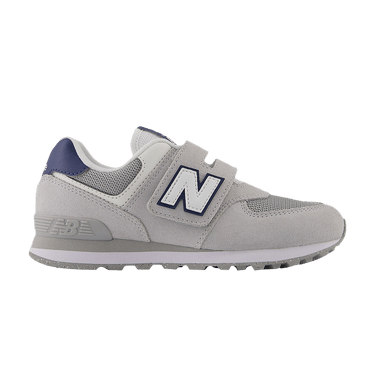 New Balance 574 Hook & Loop Little Kid 'Brighton Grey Navy'