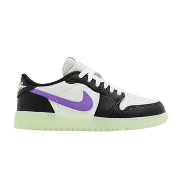 Air Jordan 1 Retro Low OG GS 'Black Raspberry'