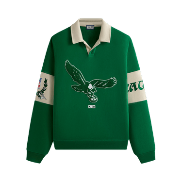 ☆ KITH x ‘47 NFL EAGLES L/S tee コラボスウェット ☆ Buy Kith & '47 for the NFL: Eagles Nelson Collared Pullover