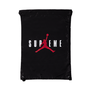 Buy Supreme x Jordan Drawstring Bag 'Black' - FW24B1 BLACK | GOAT