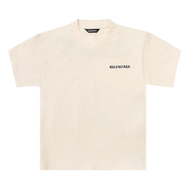 Buy Balenciaga Kids Short-Sleeve T-Shirt 'Beige' - 681864T MVN6