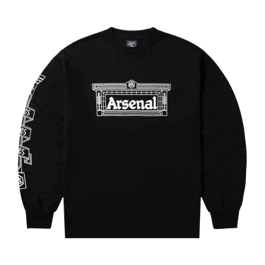 Buy Aries x Arsenal Highbury Temple Long-Sleeve Tee 'Black