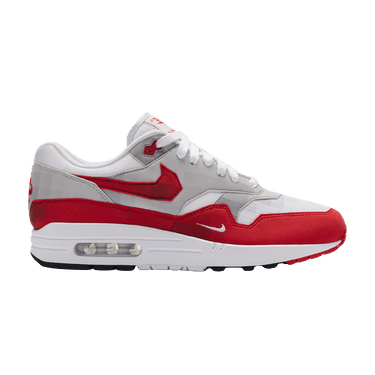 Air max 1 red and white top