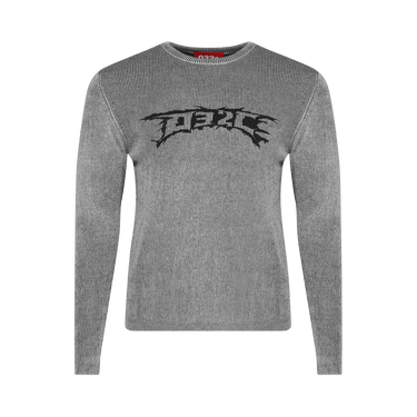 Buy 032C Nerve Shatter Slim Cut Long-Sleeve 'Black/White