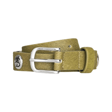 Size l/xl Stussy SS-Link Studded Belt 'Hairy Moss'
