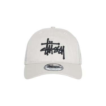 Buy Stussy New Era 9TWENTY Basic Trucker 'Stone' - 1311126 STON | GOAT