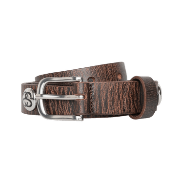 Buy Stussy SS-Link Studded Belt 'Distressed Brown' - 135188 Buy Stussy SS-Link Studded Belt 'Distressed Brown' - 135188