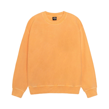 Buy Stussy Pigment Dyed Buana Crew 'Orange' - 1915052 ORAN | GOAT CA