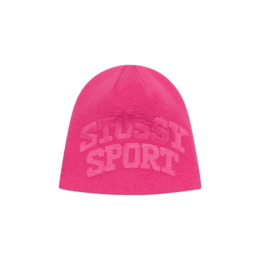 人気 ☆STUSSY☆ DEBOSSED STOCK LOGO BEANIE PINK Buy Stussy Debossed Stock Logo Skullcap Beanie 'Pink