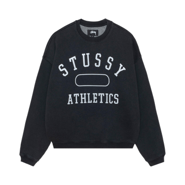 Buy Stussy Athletics Crew 'Washed Black' - 118568 WABK | GOAT UK