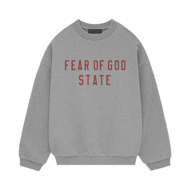 Fear of God Essentials Fleece Crewneck 'Dark Heather'