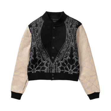 Who Decides War Notre Dame Varsity Jacket 'Coal'