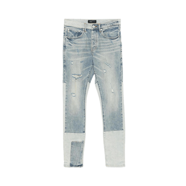 PURPLE BRAND Skinny Patchwork Jeans 'Mid Indigo'