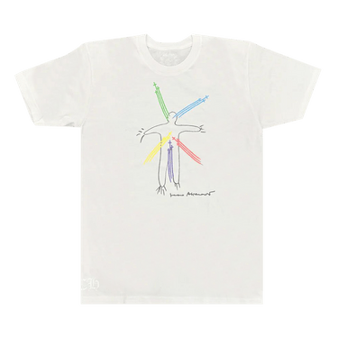 ◆Chrome Hearts x Marina Abramovic◆Graphic Print T-Shirt Buy Chrome Hearts x Marina Abramovic Graphic Print T-Shirt