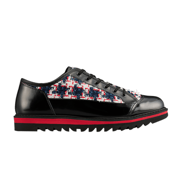 Onitsuka Tiger Blucher Lo 'Black Classic Red Tweed'