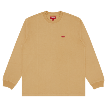 Buy Supreme Small Box Long Sleeve Tee Dark Tan FW24KN34 DARK TAN GOAT