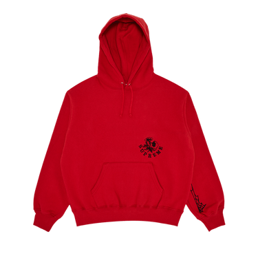 Buy Supreme Wild Embroidered Hooded Sweatshirt 'Burnt Red' - FW24SW54 BURNT  RED | GOAT