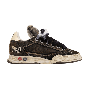 Maison Mihara Yasuhiro Herbie Puffer OG Sole Washed Denim Low 'Black'