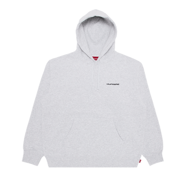 Buy Supreme AOI Stacked Hooded Sweatshirt 'Ash Grey