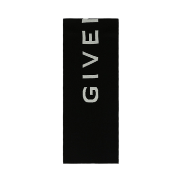 Buy Givenchy Double Face 4G Logo Scarf 'Black/White