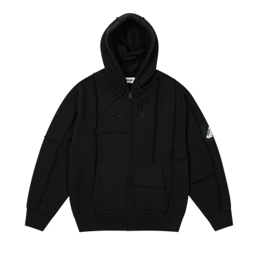 Buy Palace Patch Me Up Zip Hood 'Black' - P27CS115 | GOAT