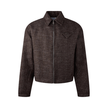 ジャケット・アウター Bottega veneta kimono jacket 46 Bottega Veneta Textured Wool Speckled Kimono Jacket | REVERSIBLE