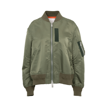 Buy Sacai Nylon Twill Blouson 'Khaki' - SCW 201 501 | GOAT