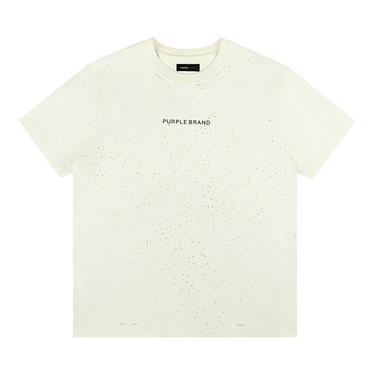 PURPLE BRAND HWT Jersey Short-Sleeve Tee 'Ivory'