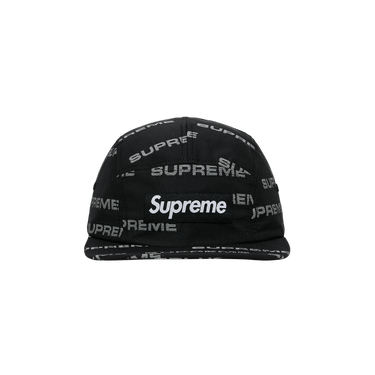 Buy Supreme Reflective Jacquard Camp Cap 'Black' - FW24H18 BLACK