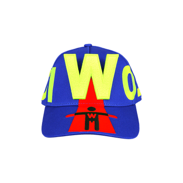 Buy Walter Van Beirendonck Atomic Cap 'Mazzarine Blue' - 9006 MAZZ