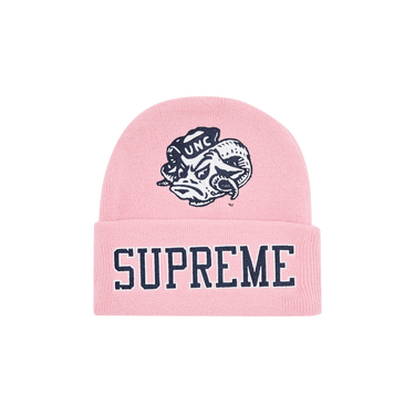 Supreme x Mitchell & Ness NCAA Beanie 'Light Pink'