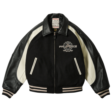 【完売商品】andwang AND logo leather jacket Andwang AND logo leather jacket 001