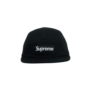 帽子 Supreme Wool Camp Cap Black Buy Supreme Wool Camp Cap 'Black' - FW24H101 BLACK | GOAT