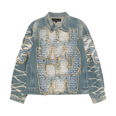 Who Decides War Overlay Jacket 'Denim'