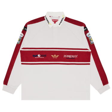 ウェア Supreme Chest Stripe Rugby\"RED\" Supreme Stripe Rugby Red Men's - SS22 - US