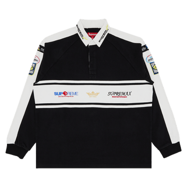 ウェア Supreme polo m rugby Supreme S/S Rugby Black Men's - SS24 - US
