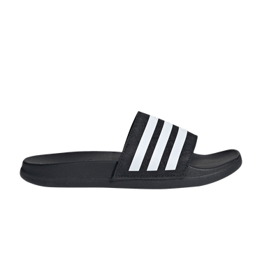 Adidas Adilette Comfort Slide K 'Black White'