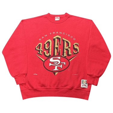 Buy Nutmeg Mills San Francisco 49ers Crewneck Sweatshirt 'Red